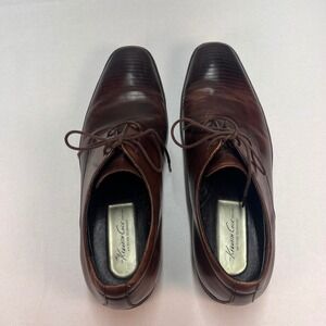 Kenneth Cole New York-‎ Set Your Clock Brown Leather